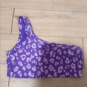 All in Motion Lavender and White Activewear